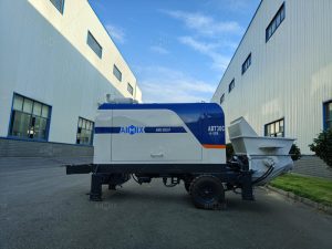 ABT30C Diesel Trailer Mini Concrete Pump in Factory