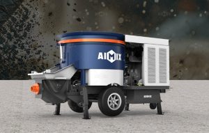 Pan Mixer Type Concrete Portable Pump