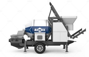 ABJZ30C Mixer Type Concrete Pump