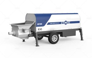 ABT40D Electric powered concrete trailer pump