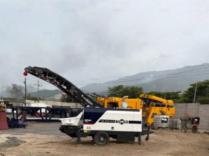 ABT40D mini concrete line pump