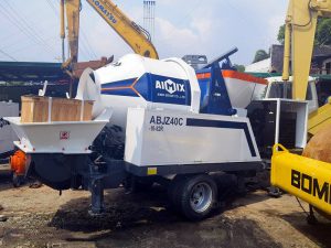 Small Concrete Mixer Pump in Stock